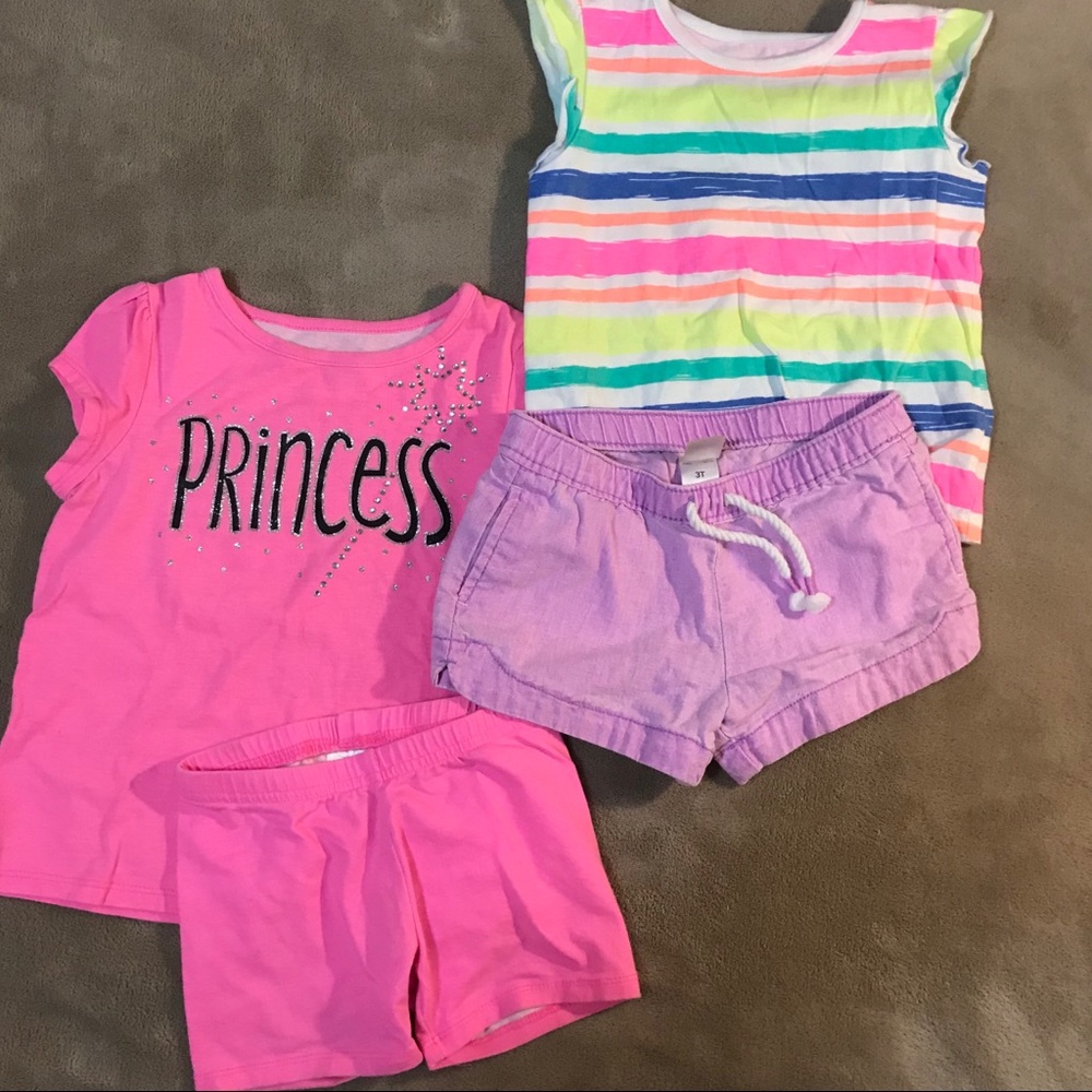 Girls 3T summer lot.